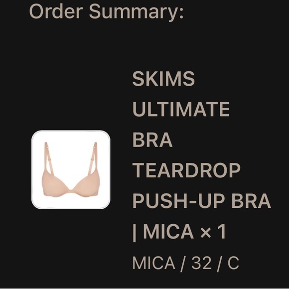 Skims Ultimate Teardrop Bra - Picture 2 of 5